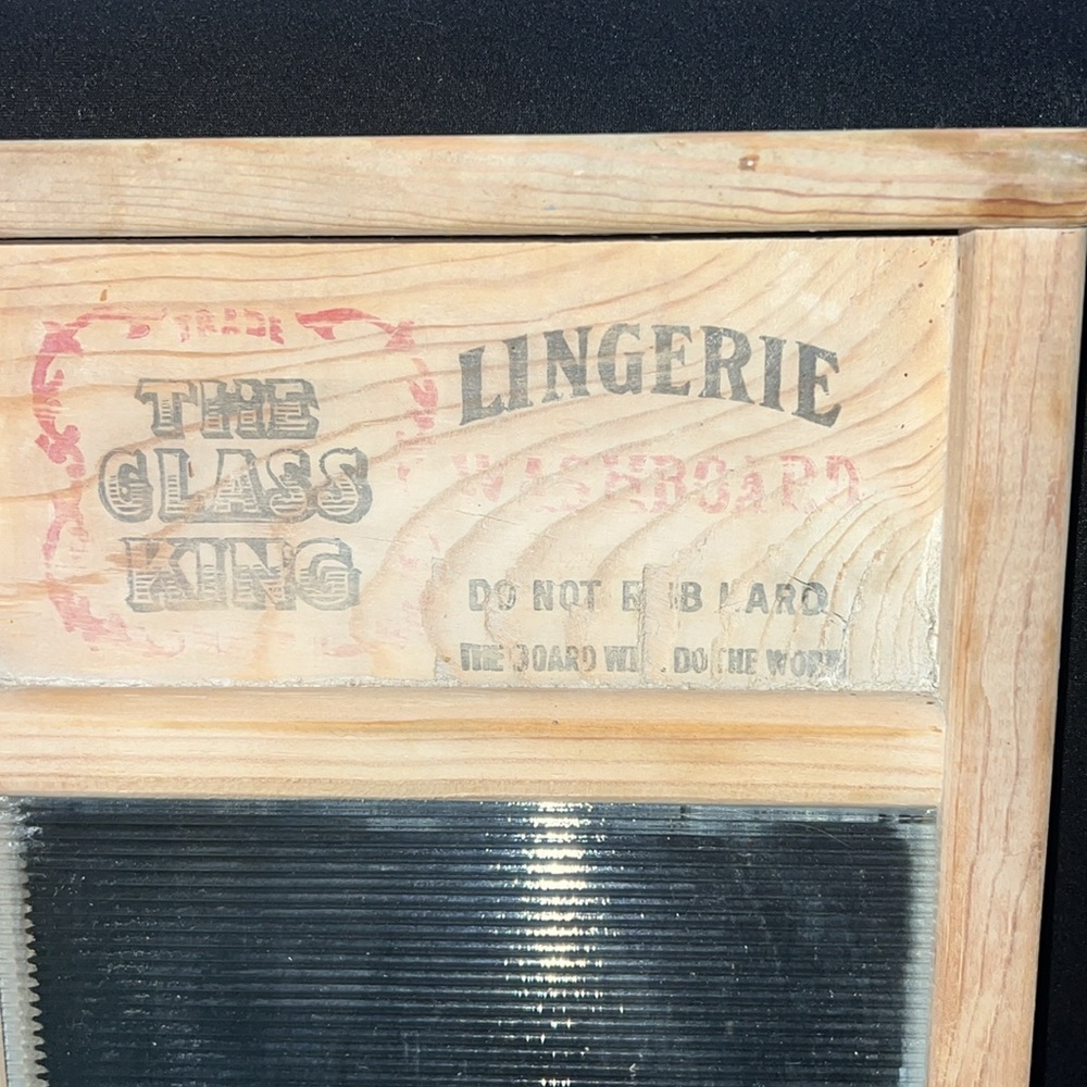 The Glass King Lingerie Washboard National Washboard Co. No. 863 - Picture 3 of 4